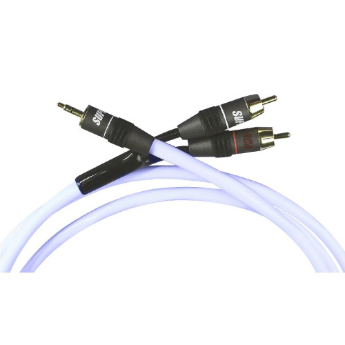 HIFI / HIFI / Sign�lov� kabel:Supra Biline MP / Mini Plug-2RCA / 2m