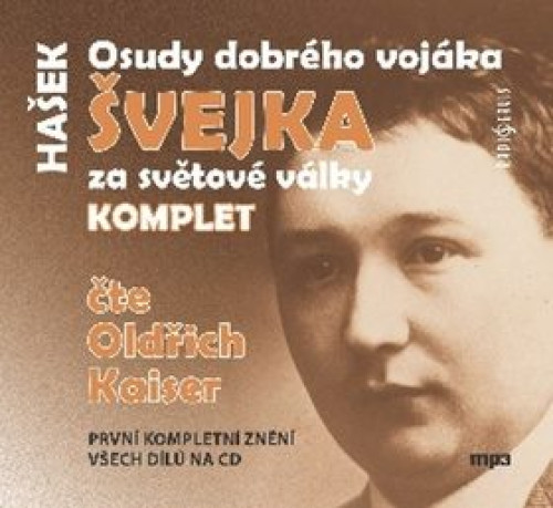 4CD / Ha�ek Jaroslav / Osudy dobr�ho voj�ka �vejka / Mp3 / Komplet / 4CD