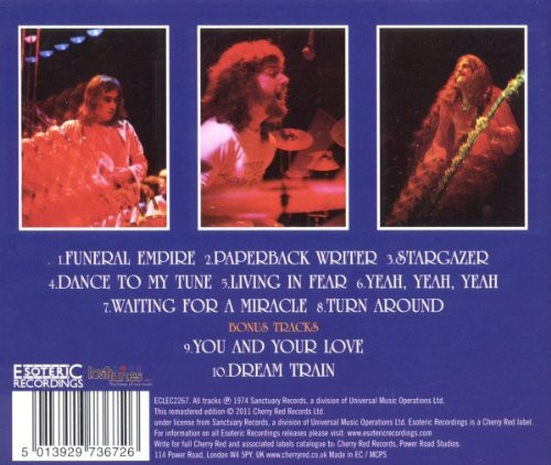 CD / Tempest / Living In Fear