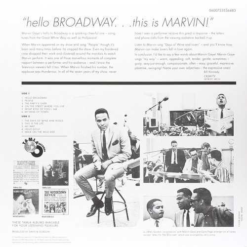 LP / Gaye Marvin / Hello Broadway / Vinyl
