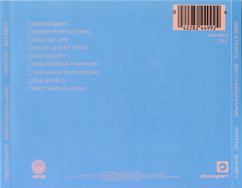 CD / Dire Straits / Brothers In Arms