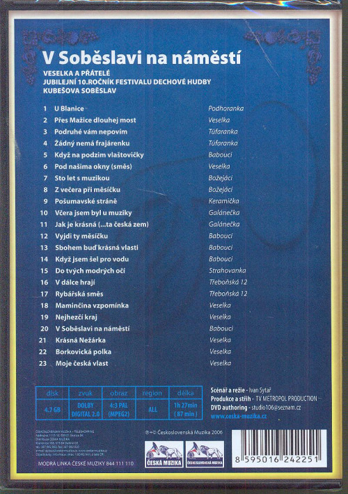 DVD / Various / V Sob�slavi na n�m�st�