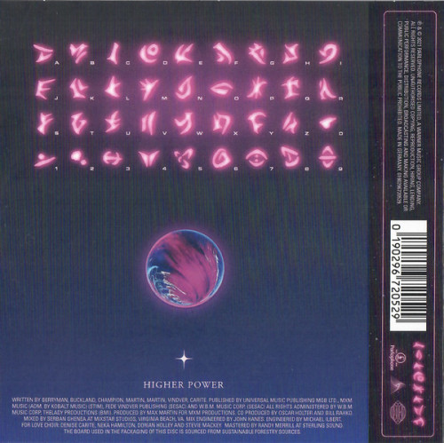 CD / Coldplay / Higher Power / Single