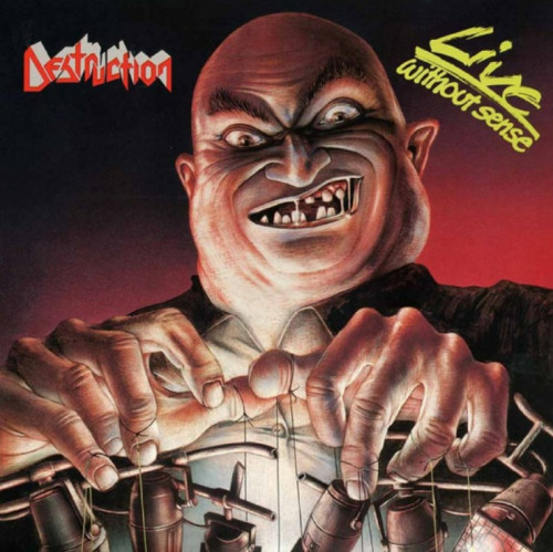 2LP / Destruction / Live Without Sense / Reedice / Red / Grey / Vinyl / 2LP