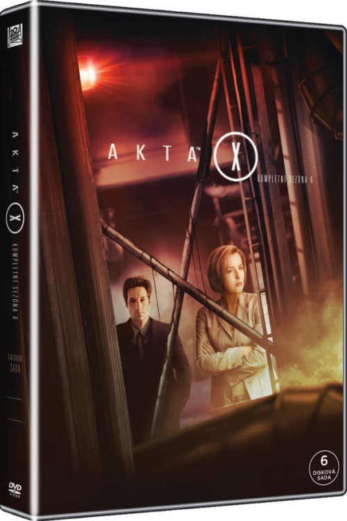 6DVD / FILM / Akta X 6. / �est� s�rie / 6DVD