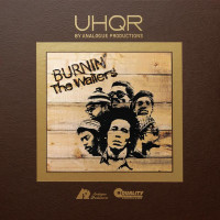 LPMarley Bob & The Wailers / Burnin' / UHQR / Clear / Vinyl
