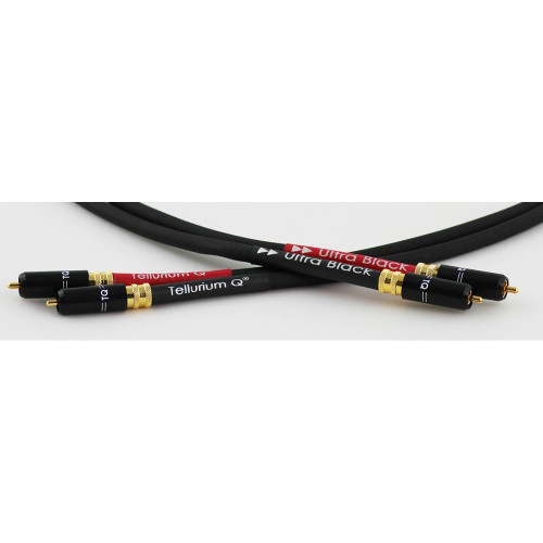 HIFI / HIFI / Sign�lov� kabel:Tellurium Q Ultra Black II / RCA / 2x1,5m