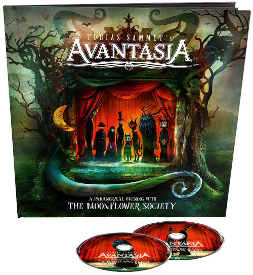 2CD / Avantasia / Paranormal Evening With The Moonflower / Artbook / 2CD