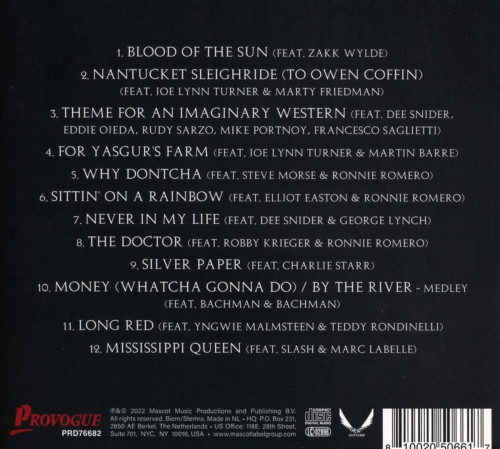 CD / West Leslie / Legacy:A Tribute To Leslie West / Digipack