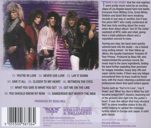 CD / Ratt / Invasion Of Your Privacy / Deluxe