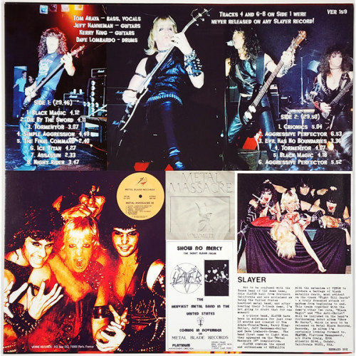 LP / Slayer / Live In Woodstock Concert Theatre 1983 / Vinyl