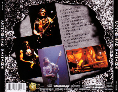 CD / Mot�rhead / Bastards