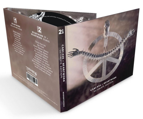 2CD / Carcass / Heartwork / Reedice 2021 / FDR / Digipack / 2CD