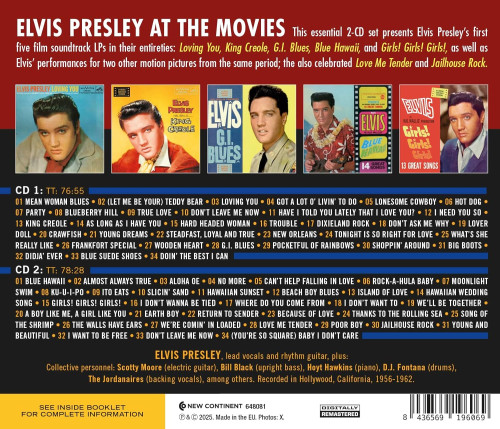 2CD / Presley Elvis / At The Movies 1956-1962 Movie Soundtrack... / 2C