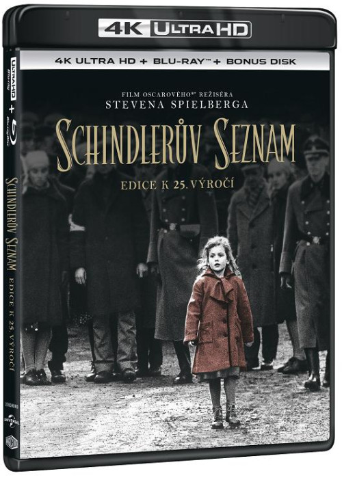 UHD4kBD / FILM /  Schindler�v seznam / Schindler's List / UHD 4K+Blu-Ray