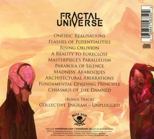 CD / Fractal Universe / Rhizomes Of Insanity / Digipack