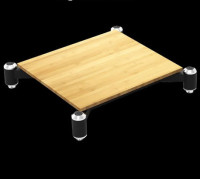 HIFIHIFI / Hi-Fi stolek / Norstone:Spider Base / Bamboo / 12cm