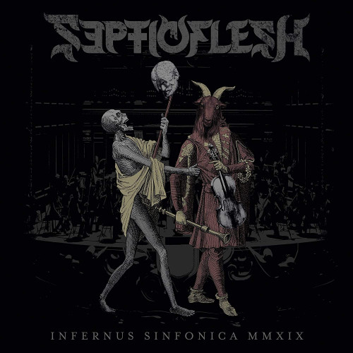 LP/DVD / Septicflesh / Infernus Sinfonica Mmxix / Vinyl / Silver / 3LP+DVD