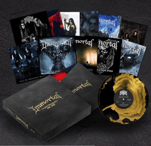11LP / Immortal / Complete Discography 92-2023 / Box / Gold / Vinyl / 11LP
