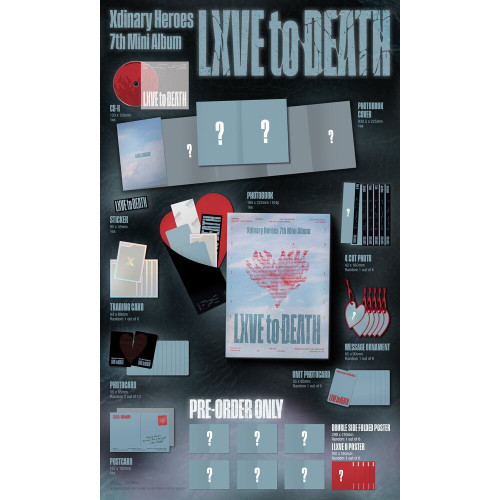 CD / Xdinary Heroes / Lxve To Death / Photobook / Sticker
