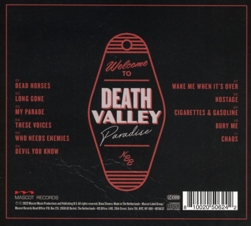 CD / Barras Kris Band / Death Valley Paradise / Digipack