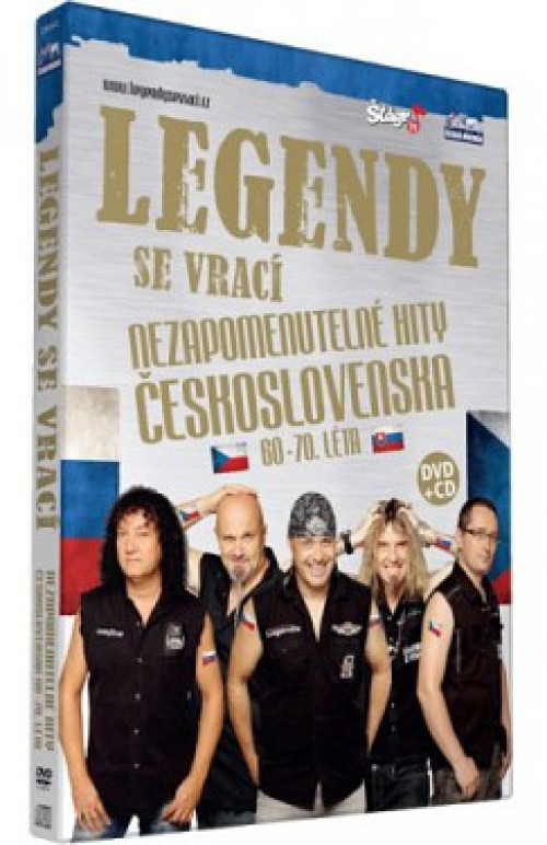 CD/DVD / Legendy se vrac� / Nezapomenuteln� hity �eskoslovenska / CD+DVD