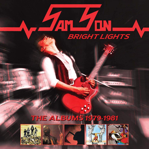 5CD / Samson / Bright Lights / Albums 1979-1981 / 5CD / Box