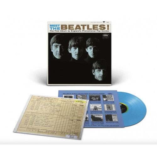 LP / Beatles / Meet The Beatles / Exclusive / Blue / Vinyl