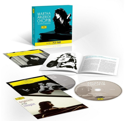 CD/BRD / Argerich Martha / Chopin / 5CD+Blu-Ray