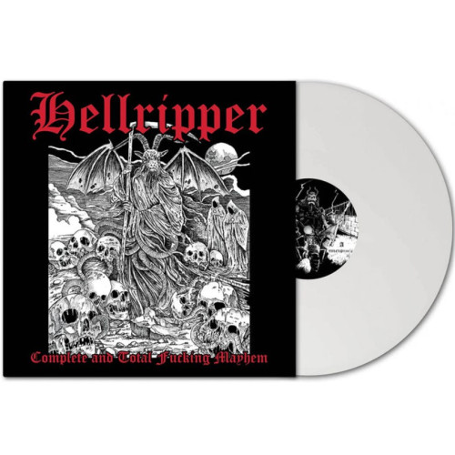 LP / Hellripper / Complete And Total Fucking Mayham / White / Vinyl