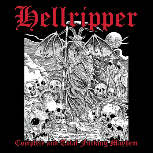 LP / Hellripper / Complete And Total Fucking Mayham / White / Vinyl