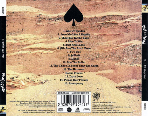 CD / Mot�rhead / Ace Of Spades