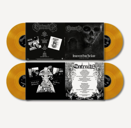 2LP / Entrails / Ressurected From The Grave / Demo / Orange / Vinyl / 2LP
