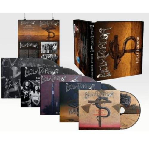 4CD/DVD / Holy Terror / Total Terror / Reedice / 4CD+DVD