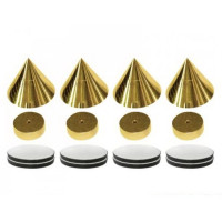 HIFIHIFI / Hroty antirezonan�n� / Dynavox A1 / Gold / 4ks