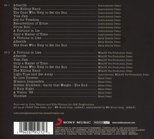 2CD / Dream Theater / When Dream And Day Unite:Demos / LNF / 2CD