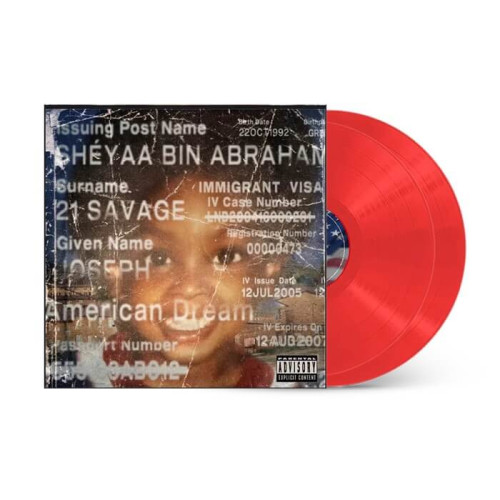 2LP / 21 Savage / American Dream / Coloured / Vinyl / 2LP