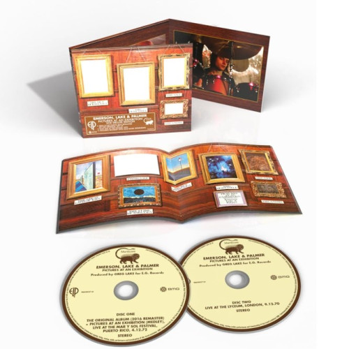 2CD / Emerson,Lake And Palmer / Pictures At An Exhibition / Live / Delux