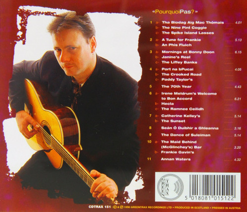 CD / McManus Tony / Pourquoi Quebec ?