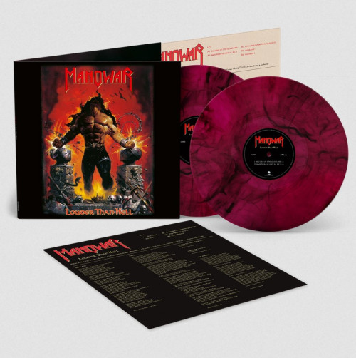 2LP / Manowar / Louder Than Hell / 30th Anni. / Magenta,Black / Vinyl / 2LP