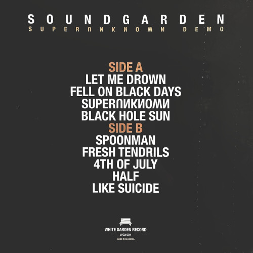LP / Soundgarden / Superunknown Demo / Vinyl