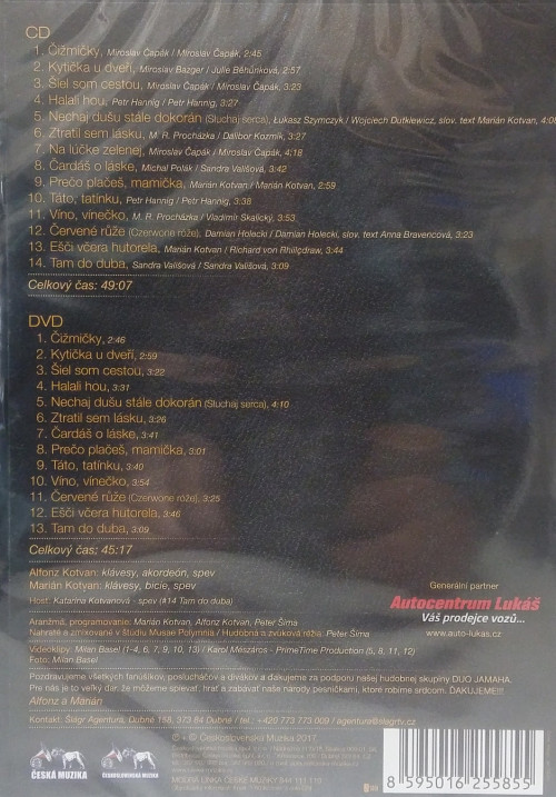 CD/DVD / Duo Yamaha / �ivot je dar / CD+DVD