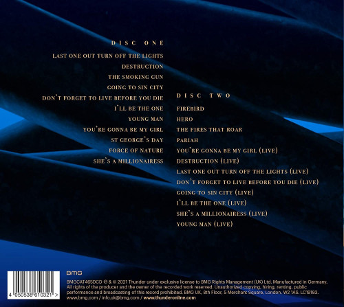 2CD / Thunder / All The Right Noises / Deluxe / 2CD