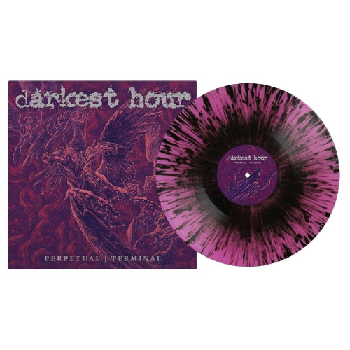 LP / Darkest Hour / Perpetual Terminal / Pink,Black Splatter / Vinyl