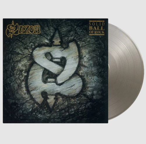 LP / Saxon / Solid Ball Of Rock / Silver / Vinyl