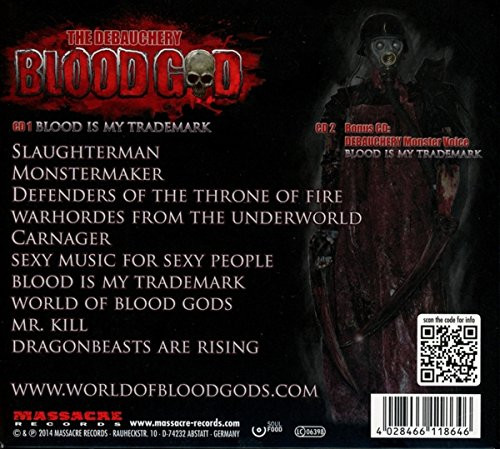 2CD / Blood God / Blood Is My Trademark / Limited / Digipack / 2CD