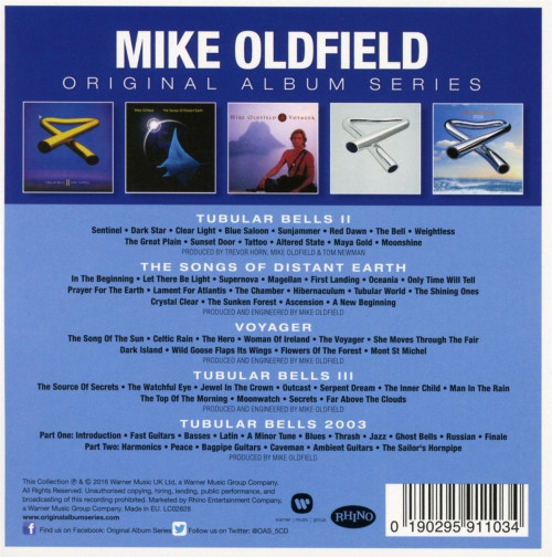 5CD / Oldfield Mike / Original Album Series / 5CD