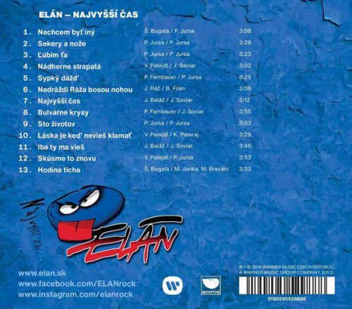CD / El�n / Najvy��� �as / Digipack