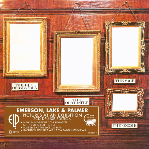 2CD / Emerson,Lake And Palmer / Pictures At An Exhibition / Live / Delux