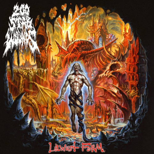 LP / 200 Stab Wounds / Lowest Form / Clear Orange Black Smoke / Vinyl